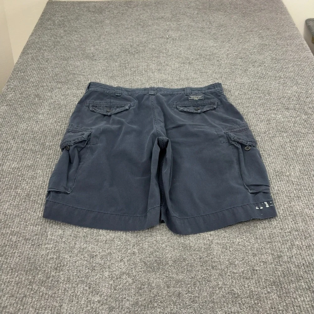 Polo Ralph Lauren Cargo Shorts Mens 40 Navy Blue Cotton Classic Chino Gorpcore